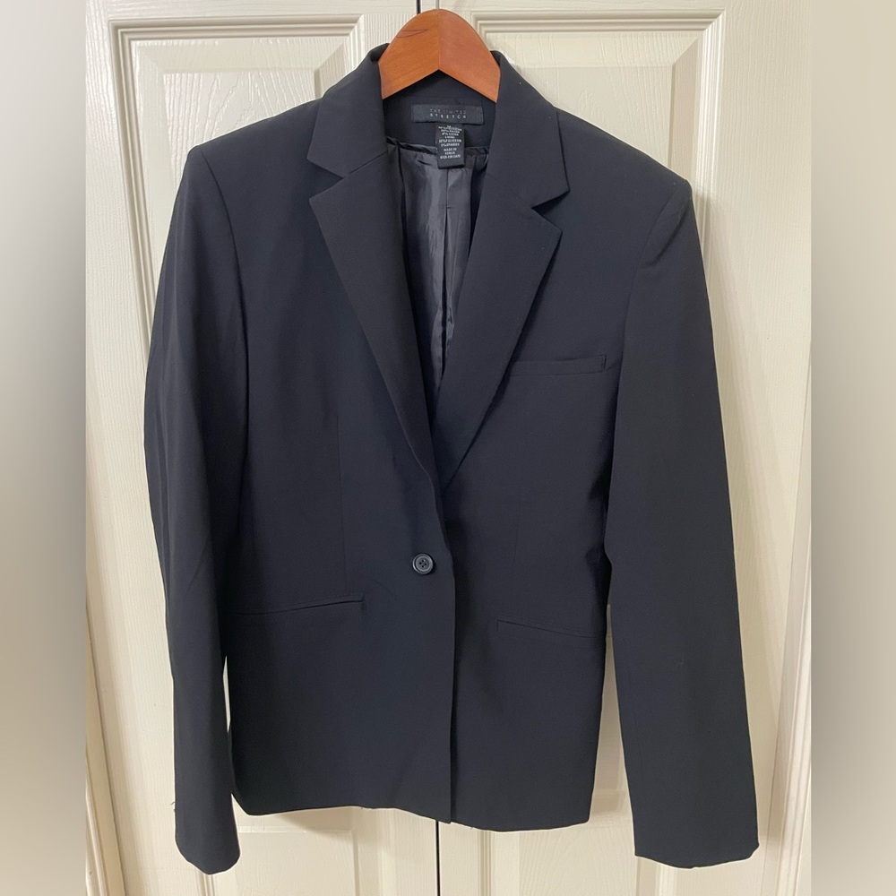 The Limited Black Blazer Tailored Suit Jacket 1990’s